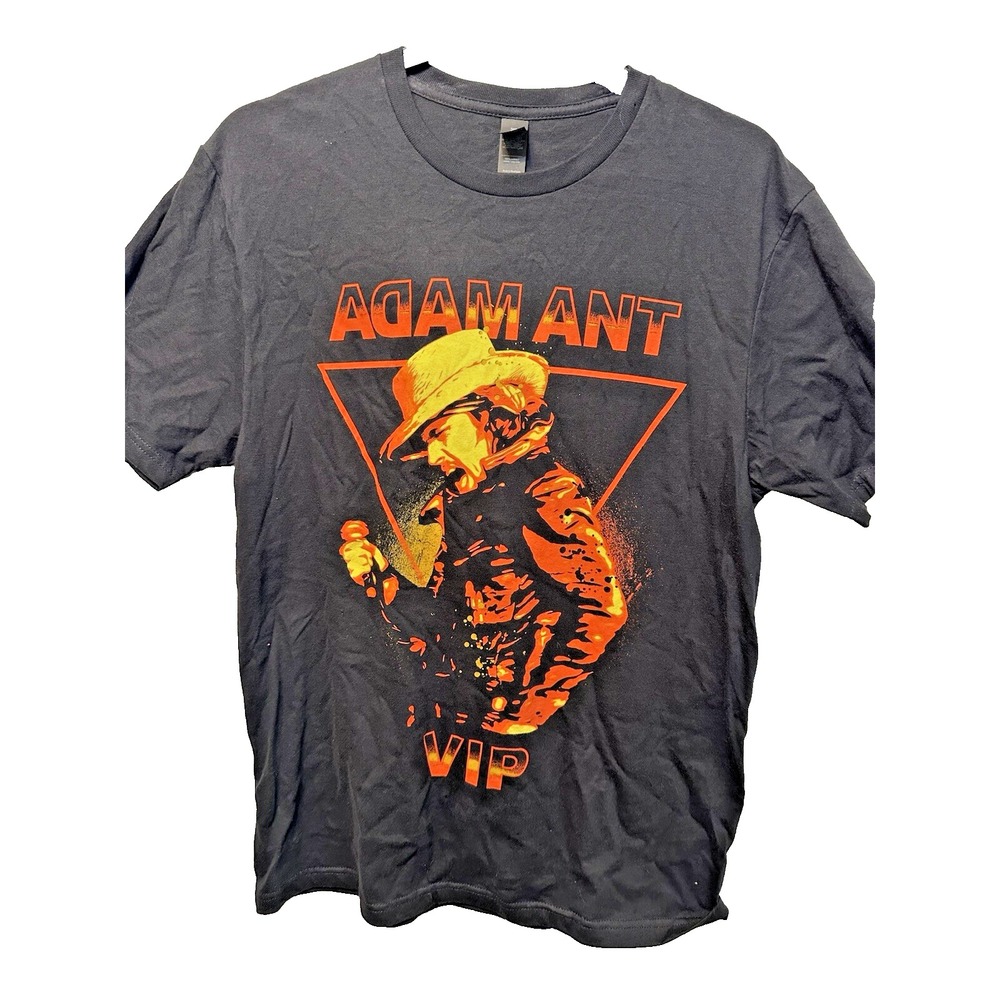 ADAM ANT VIP Music Tee shirt Unisex Size M Rare